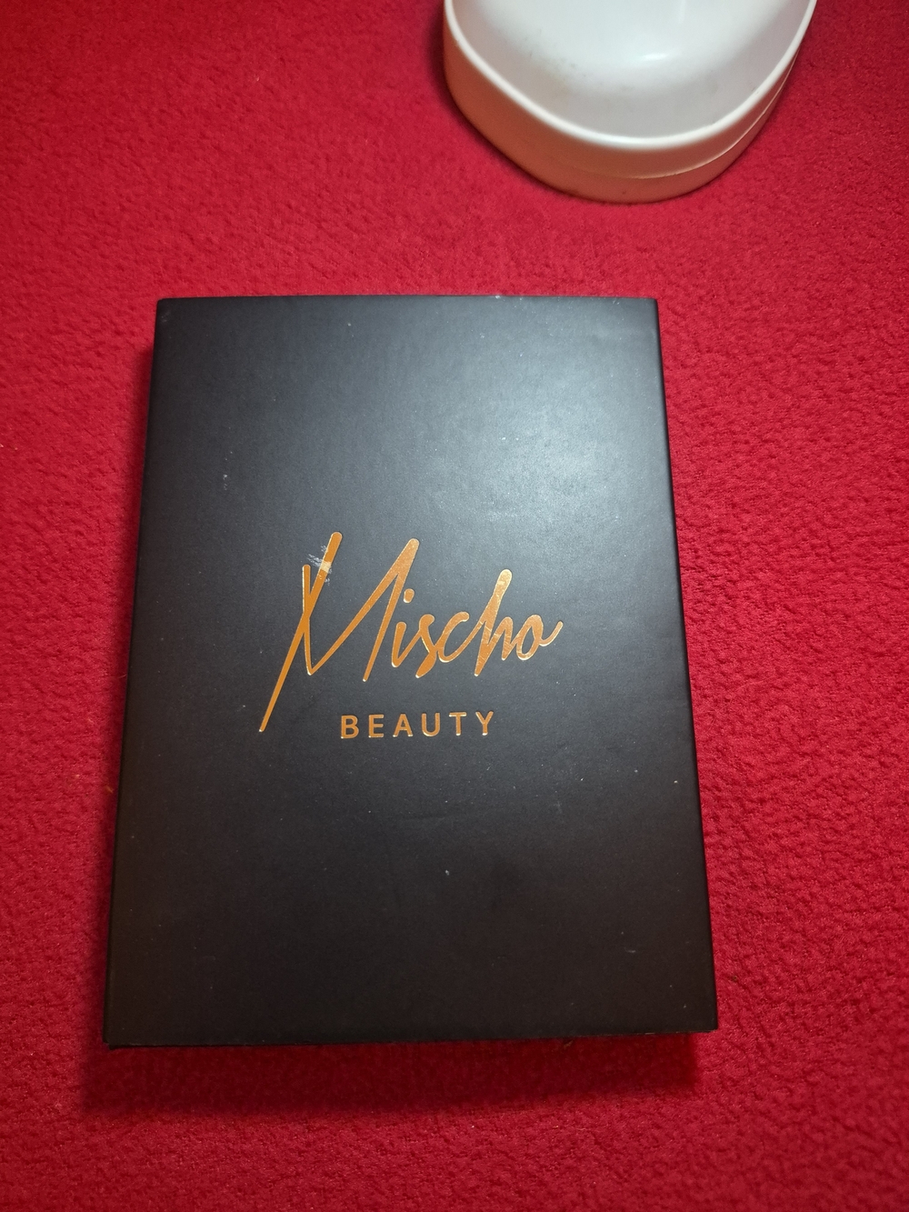 Eyeshadow Palette — Black & Gold Finish